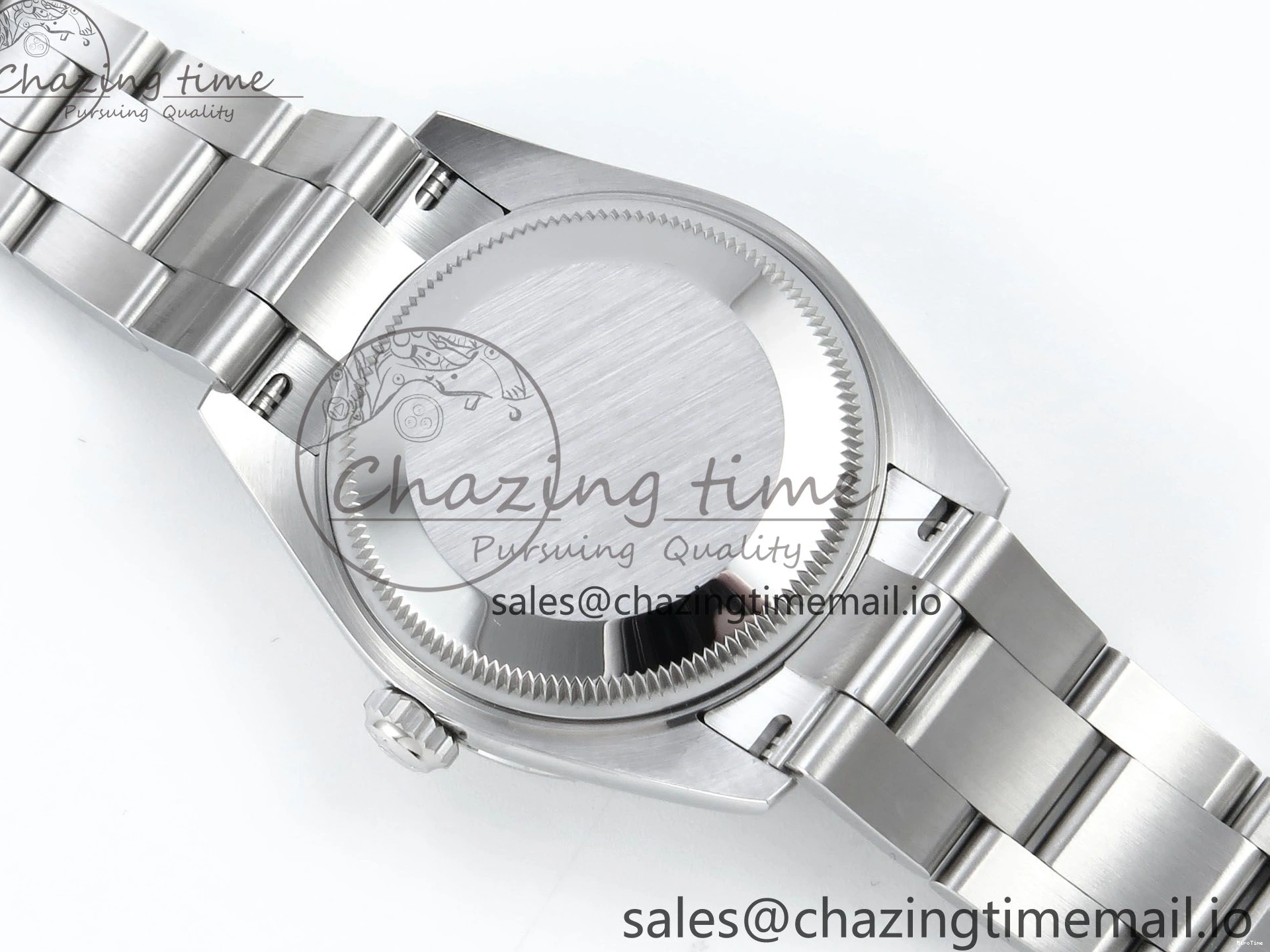 MiroTime 0518 EasyMatch DateJust 31 278274 ARF 1:1 Best Edition 904L Steel Gray Roman Diamonds Dial on SS Oyster Bracelet ETA 550